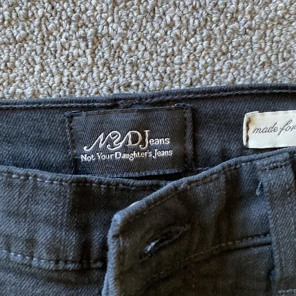 NYDJ black with studding on the side . - Picture 6 of 6